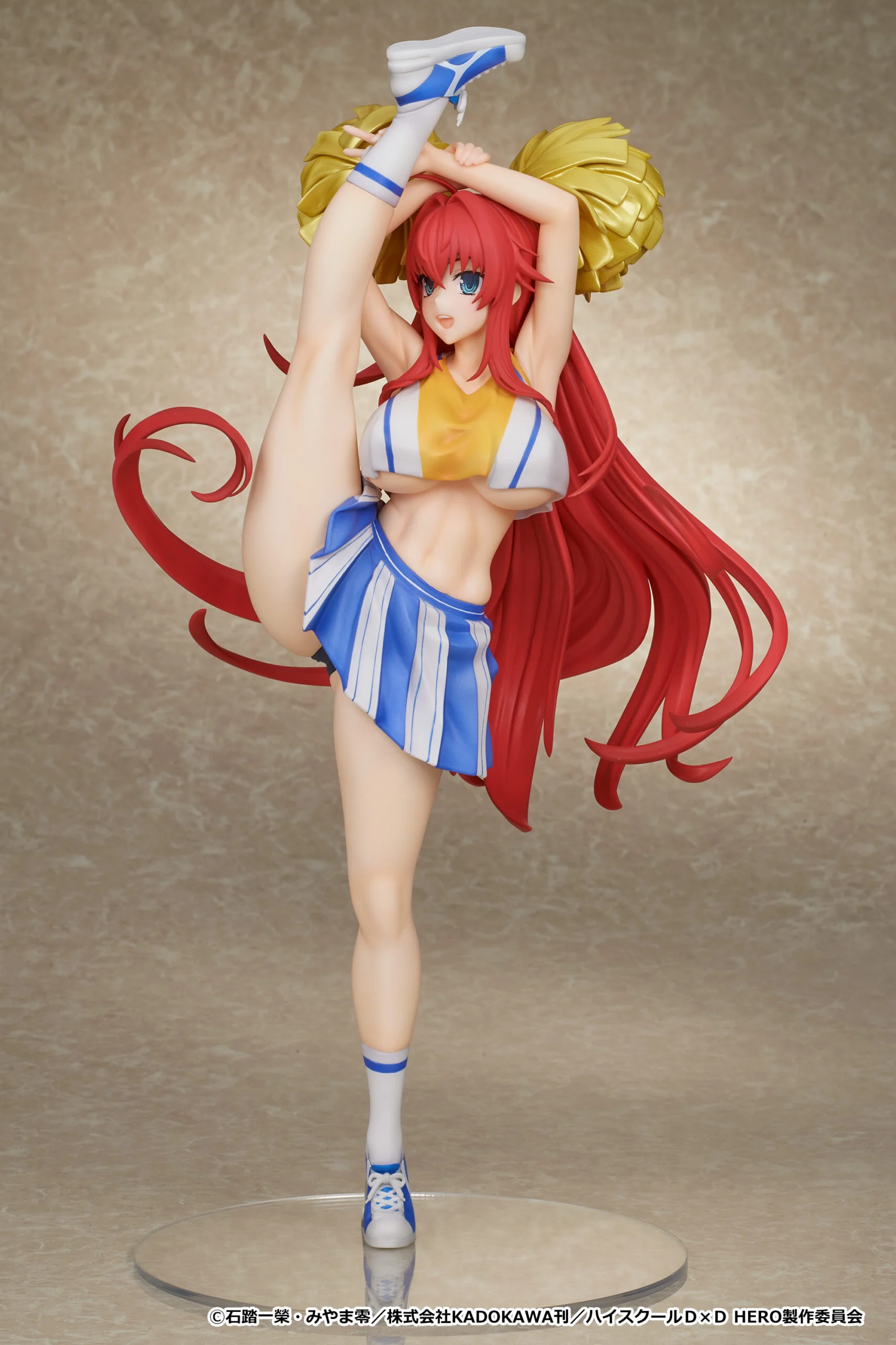 Figurine Rias Gremory Ver. Cheerleader de High School DxD HERO par MuseMolds
